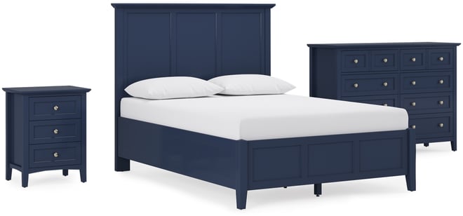 Hedworth King 3-Pc. Set (Bed, Dresser & Nightstand)
