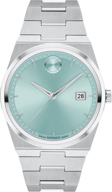 Men's Bold Quest Swiss Quartz Stainless Steel Watch 40mm