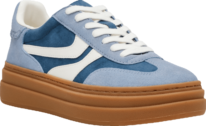 Steve Madden Women's Dodge Triple Platform Lace-Up Sneakers
