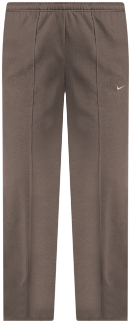 Nike Sportswear Chill Terry Pants de entrenamiento de French Terry de tiro medio con dobladillo abierto para mujer