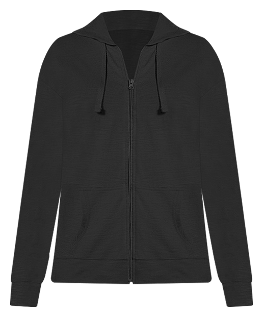 Hanes women's jersey full zip hoodie hot sale