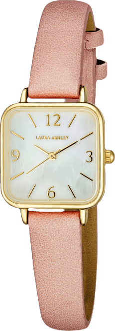 Women's Pink Polyurethane Strap Watch 24mm