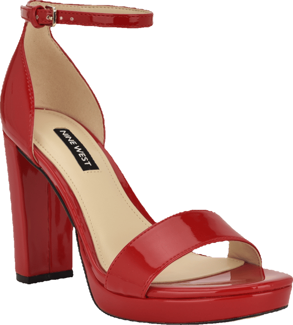 Nine West Women's Elope High Block Heel Sandals - Macy's