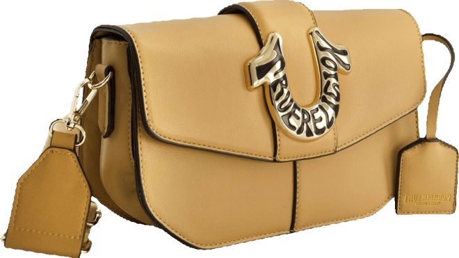 Shoulder Bag with Signature Logo Accent