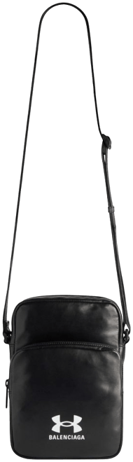 【BALENCIAGA】UNDER ARMOUR CROSSBODY BAG Balenciaga x Under Armour Men's Lambskin Crossbody Bag