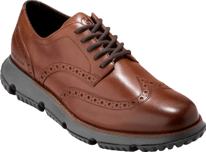Cole Haan Men s 4.ZEROGRAND Winter Wingtip Oxford Dress Shoe Macy s