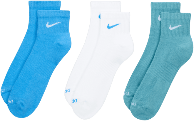 Nike Everyday Plus Cushioned Training Ankle Socks (3 Pairs)