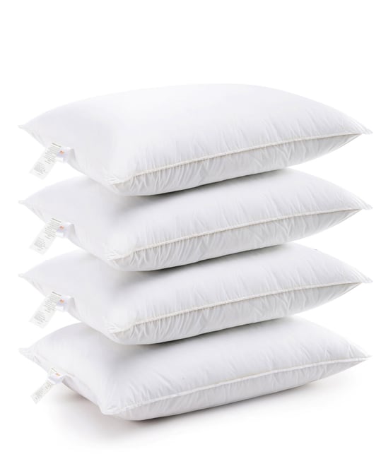 Soft and Plush Bed Pillow Insert, 4-Pack, Standard