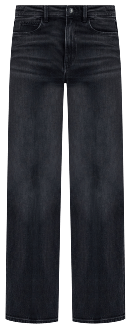 Women's High-Rise Wide-Leg Ankle-Length Jeans