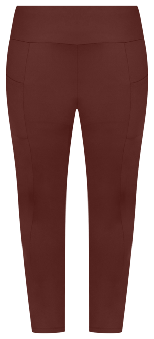 Plus Size Ankle Leggings with Side Pocket