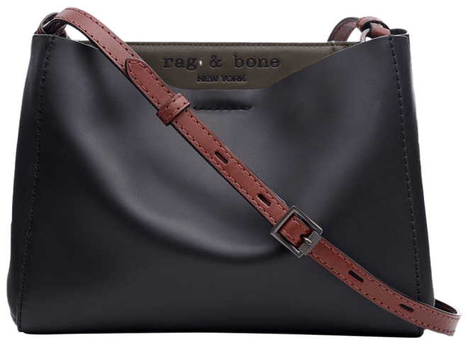 Passenger leather crossbody bag rag & bone hotsell