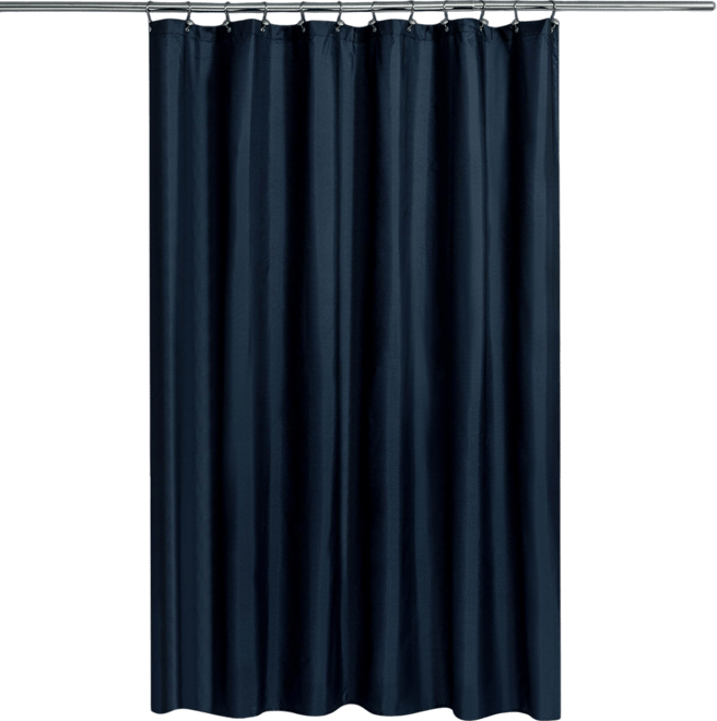 Waterproof Soft Fabric Shower Curtain or Liner, 72"X84"