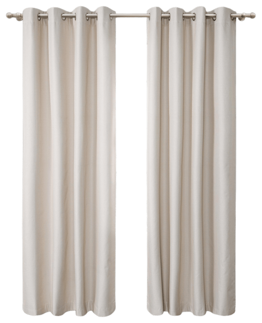 Textured Blackout Grommet Curtains Pair(2 panels), 52"×108"