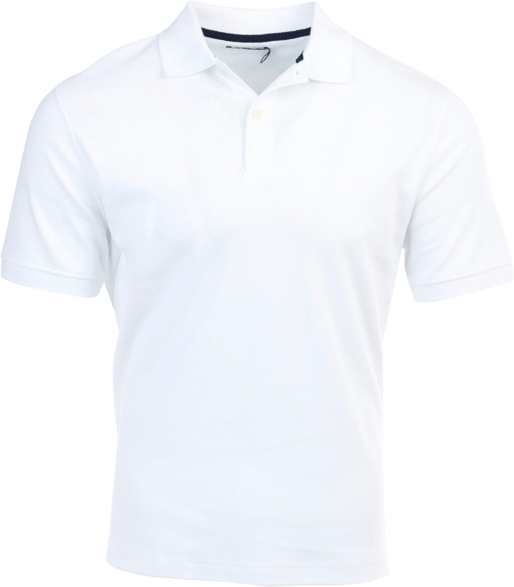 Nautica Mens Solid Polo Shirt