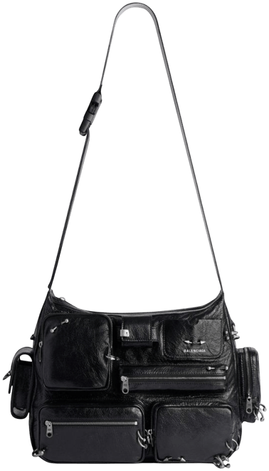 Balenciaga Superbusy Messenger Bag with Piercings | Bloomingdale's Men