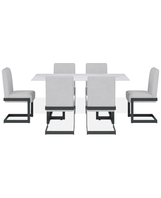 Emila 7 Pc. Dining Set (Rectangular Table & 6 Chairs), Created for Macy's