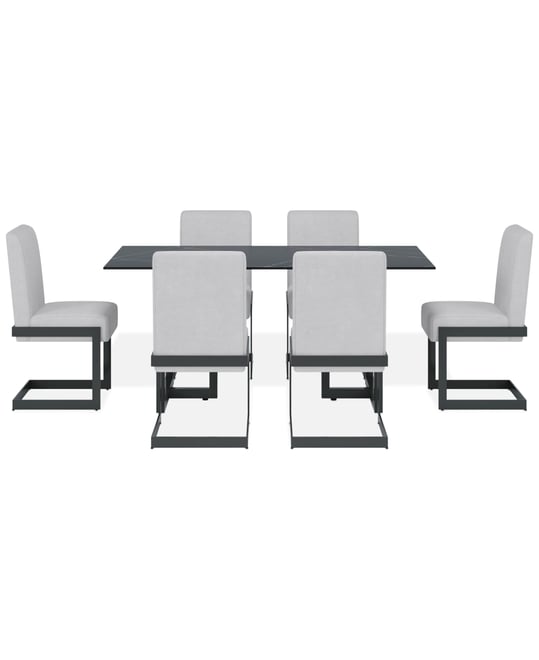 Emila 7 Pc. Dining Set (Rectangular Table & 6 Chairs), Created for Macy's