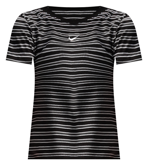 Nike Sportswear Chill Knit Camiseta entallada a rayas - Mujer
