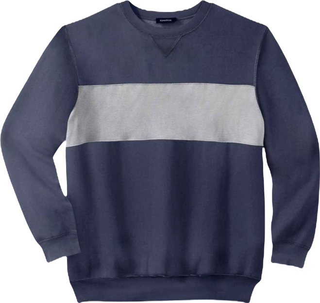 Big & Tall Fleece Crewneck Sweatshirt