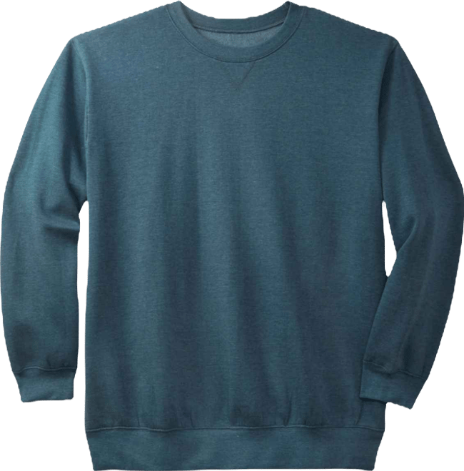 Big & Tall Fleece Crewneck Sweatshirt