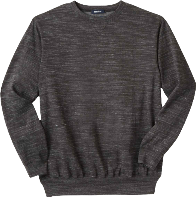 Big & Tall Fleece Crewneck Sweatshirt