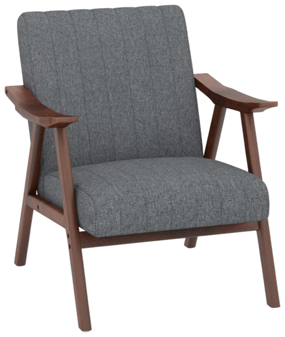 Modern Accent Chair Leisure Armchair with Felt Pads
