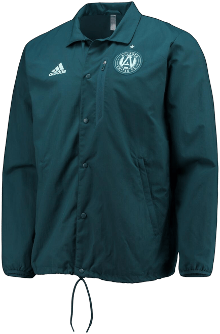 Men's Green Atlanta United Fc Anthem Full-Snap Jacket