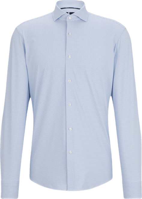 Boss by  Men's Performance-Stretch Regular-Fit Shirt