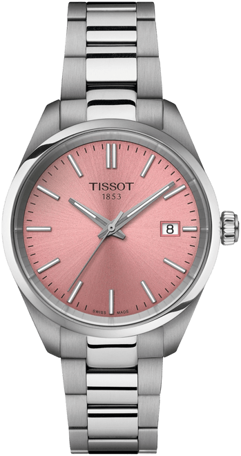 Women's Swiss Pr 100 Stainless Steel Bracelet Watch 34mm