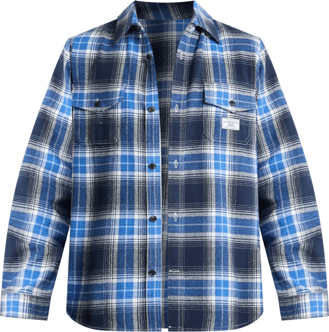 Men's Pocket Plaid Shirt
