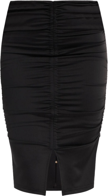 Women's Ruched Front Knit Skirt