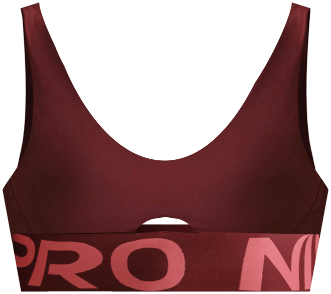 Nike Pro Indy Plunge Sujetador deportivo de sujeción media con almohadilla - Mujer