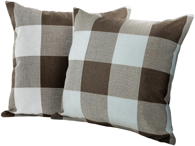 Pack of 2 Buffalo Plaid Throw Pillow Covers