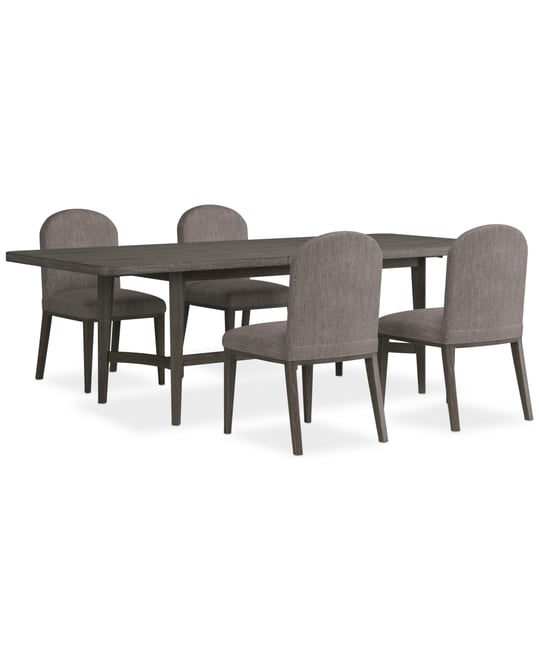 Griffith 5 Pc. Rectangular Dining Set (Table & 4 Side Chairs), Created for Macy's