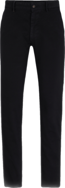 Boss by  Men's Stretch-Cotton Satin Slim-Fit Chinos