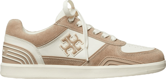 Tory Burch Women's Clover Court Lace Up Low Top Sneakers