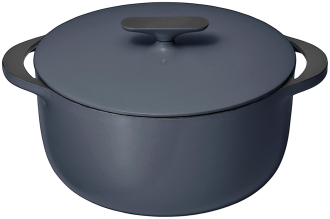 Cast Iron 6.5-Quart Dutch Oven with Flat Lid