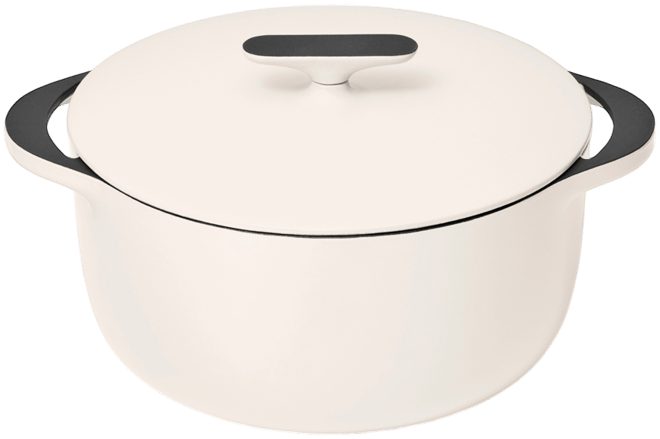 Cast Iron 6.5-Quart Dutch Oven with Flat Lid