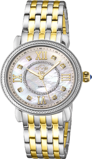 Women's Marsala Swiss Quartz Two-Tone Stainless Steel Bracelet Watch 37mm