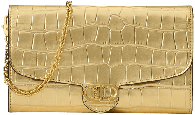 Lauren Ralph Lauren Gold-Tone Chain Tassel & Color Crystal