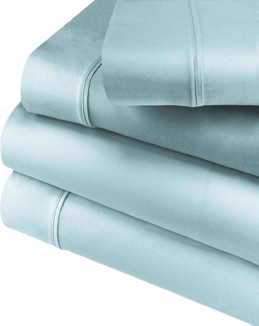 600 Thread Count Cotton Blend Solid Deep Pocket Sheet Set, California King