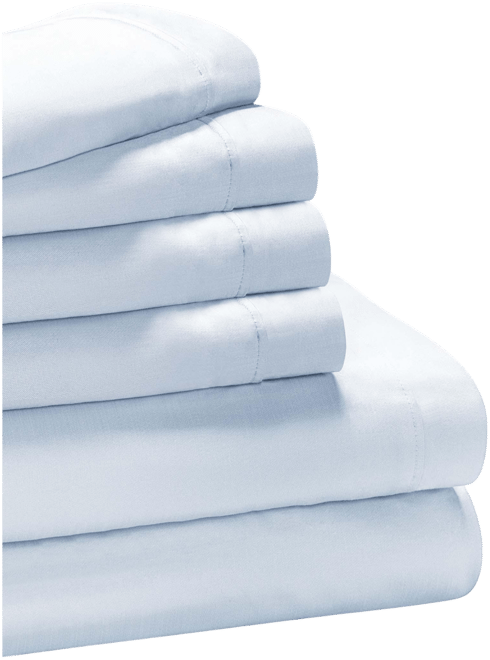 1000 Thread Count Cotton Blend Solid Deep Pocket Bed Sheet Set