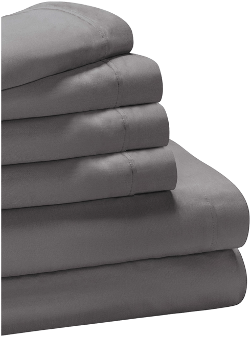 1000 Thread Count Cotton Blend Solid Deep Pocket Bed Sheet Set