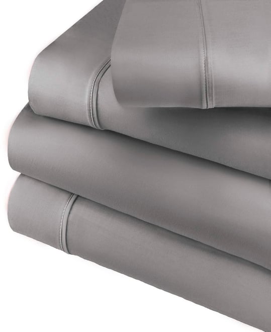 800 Thread Count Cotton Solid Deep Pocket Bed Sheet Set, Queen