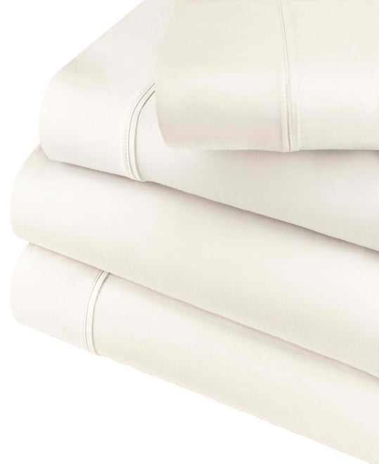 800 Thread Count Cotton Solid Deep Pocket Bed Sheet Set, California King