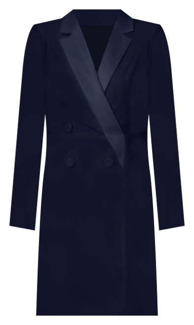 Women's Tuxedo Cocktail Sheath Dress