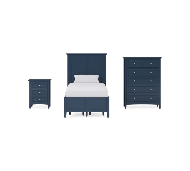 Hedworth Twin 3-Pc. Set (Bed, Chest & Nightstand)