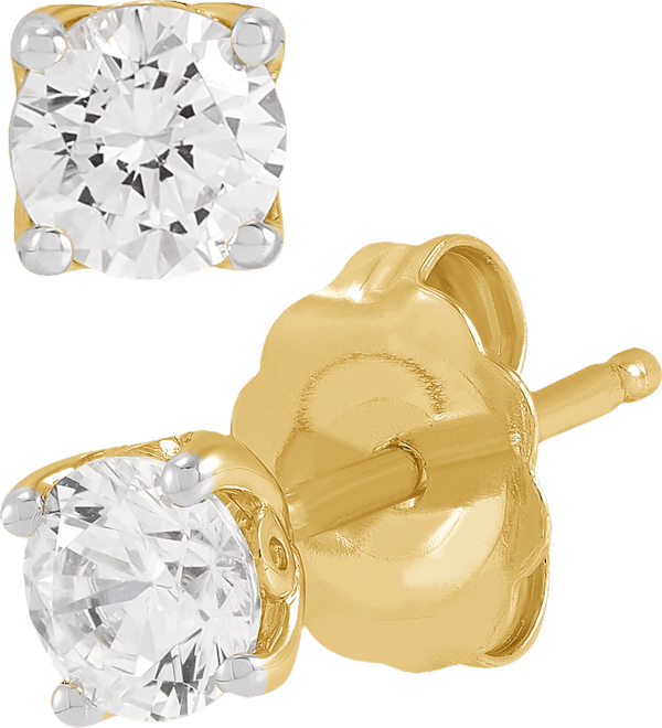 Igi Certified Lab Grown Diamond Stud Earrings (1/2 ct. t.w.) in 14k White Gold or 14k Gold