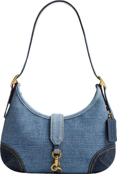COACH Denim Hamptons Hobo Bag | Bloomingdale's