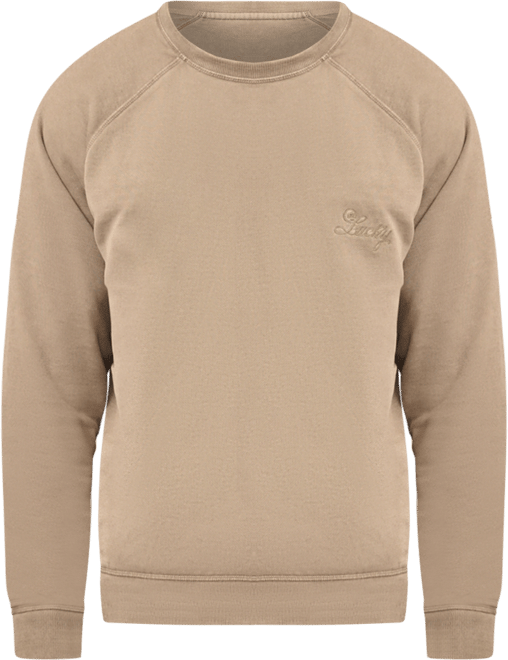 Men's Fleece Logo Raglan Crew Sweatshirt